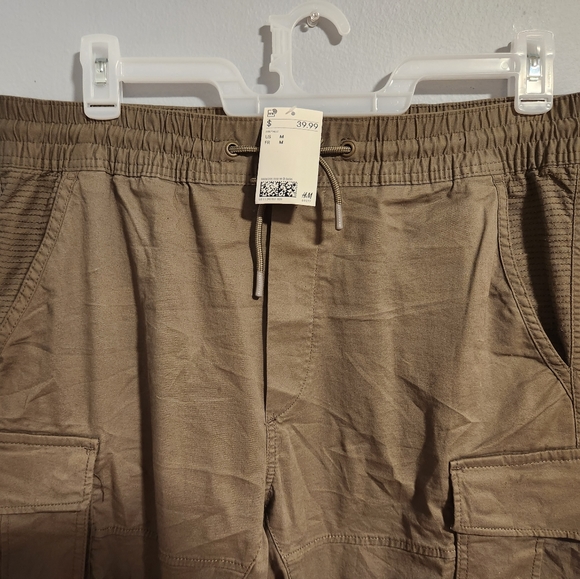 H&M Easy cargo joggers olive green - Picture 5 of 5
